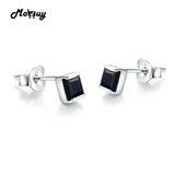 Sterling Silver Chalcedony Stud Earring for Women