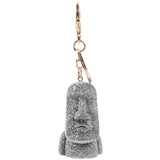 Moai Key Ring Easter Island Head 3D Figurine Key Chain Party Favor