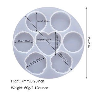 Mobile Phone Bracket Silicone Resin Molds Phone Stand Holder Crystal Epoxy