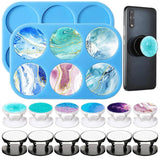 Mobile Phone Bracket Silicone Resin Molds Phone Stand Holder Crystal Epoxy