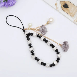 Mobile Phone Lanyard Short Hand Strap for Key Diamond Bracelet