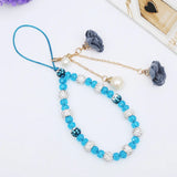 Mobile Phone Lanyard Short Hand Strap for Key Diamond Bracelet