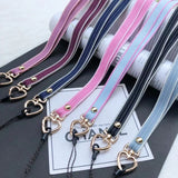 Heart Buckle Phone Lanyard Anti-lost Chain Hanging Neck Rope