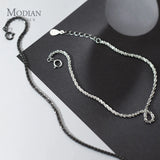 925 Silver Gypsophila Chain Bracelet Unisex Jewelry