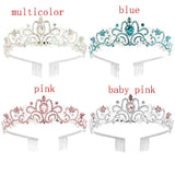 Pearl Headband Bling Tiaras for Girls Princess Crown