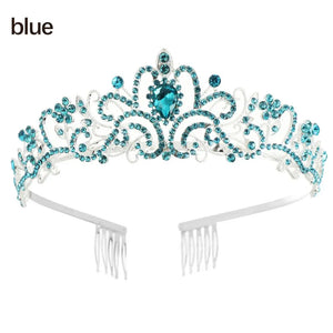 Pearl Headband Bling Tiaras for Girls Princess Crown