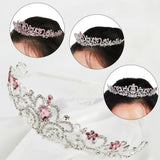 Pearl Headband Bling Tiaras for Girls Princess Crown