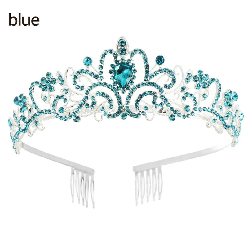 Pearl Headband Bling Tiaras for Girls Princess Crown