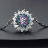 CZ Pave Bracelets Dubai Bridal Wedding Jewelry