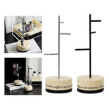 3 Tier Rotating Jewelry Stand Organizer - Earrings Rings Display
