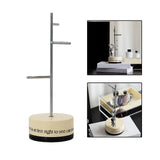 3 Tier Rotating Jewelry Stand Organizer - Earrings Rings Display