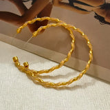 925 Silver Needle Big Hoop Earrings For Women Party Gift Daily Wearing
