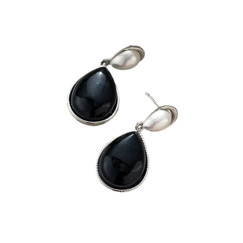 Vintage Teardrop Earrings 925 Silver Needle Hot Party Jewelry