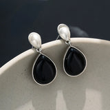 Vintage Teardrop Earrings 925 Silver Needle Hot Party Jewelry