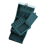 Modern Jewelry Box Organizer Earrings Holder Gift Portable Storage