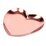 Nordic Stainless Steel Jewelry Display Plate
