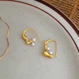 Irregular Pearl Earrings for Women
