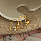 Irregular Pearl Earrings for Women