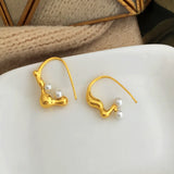 Irregular Pearl Earrings for Women