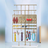 Modern Jewelry Organizer Stand Necklace Hanging for Living Room