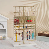 Modern Jewelry Organizer Stand Necklace Hanging for Living Room