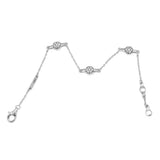 Modern Love Pods Bracelet Clear CZ 925 Sterling Silver Jewelry