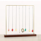 Modern Necklace Jewelry Shelf Stand Holder Organizer Earrings Hanging