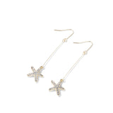 925 Sterling Silver Three-color Women's Earrings