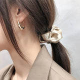 C Shaped Hoops Ear Piercing Female Jewelry