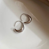 C Shaped Hoops Ear Piercing Female Jewelry