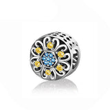 Stylish S925 Silver Lace Bead Bracelet for Parties