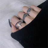 Modern Multi-Style Combination Ring Men's Women's Index Finger Ring