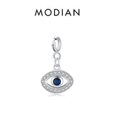 925 Silver Zirconia Eyes Pendant for DIY Jewelry - Women