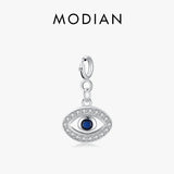 925 Silver Zirconia Eyes Pendant for DIY Jewelry - Women