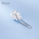 925 Sterling Silver Tassel Earrings For Women Clip Earrings Bone Party Girls