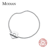 925 Silver Beads Geometric Bracelet for Women