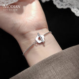 925 Silver Beads Geometric Bracelet for Women