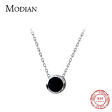 925 Sterling Silver Enamel Rose Pendant Necklace