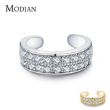 925 Silver Stars Punk Ear Cuff CZ Clip Earrings