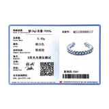 925 Silver Rainbow Ear Cuff Circle Clip Earrings Women Jewelry