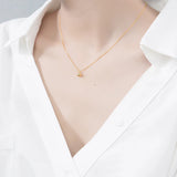 925 Silver Chain Necklace for Women Small Beads Female Jewelry