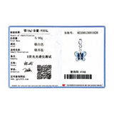 925 Silver Butterfly Pendant for Women DIY Charms