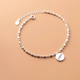 925 Silver Round Lucky Bracelet For Women Fine Jewelry