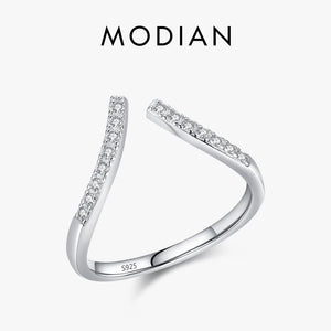 925 Silver Open Size Index Finger Ring Classic Wedding Fine Jewelry