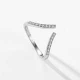 925 Silver Open Size Index Finger Ring Classic Wedding Fine Jewelry