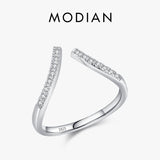 925 Silver Open Size Index Finger Ring Classic Wedding Fine Jewelry