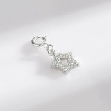 925 Silver Sparkling Stars CZ Pendant