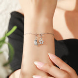 925 Silver Sparkling Stars CZ Pendant