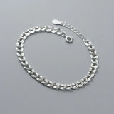 925 Sterling Silver Sparkling Twine Bracelet For Women
