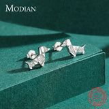925 Sterling Silver Poodle Dog Stud Earrings Women Animal Fine Jewelry